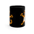 Tigers Black Coffee Mug, 11oz