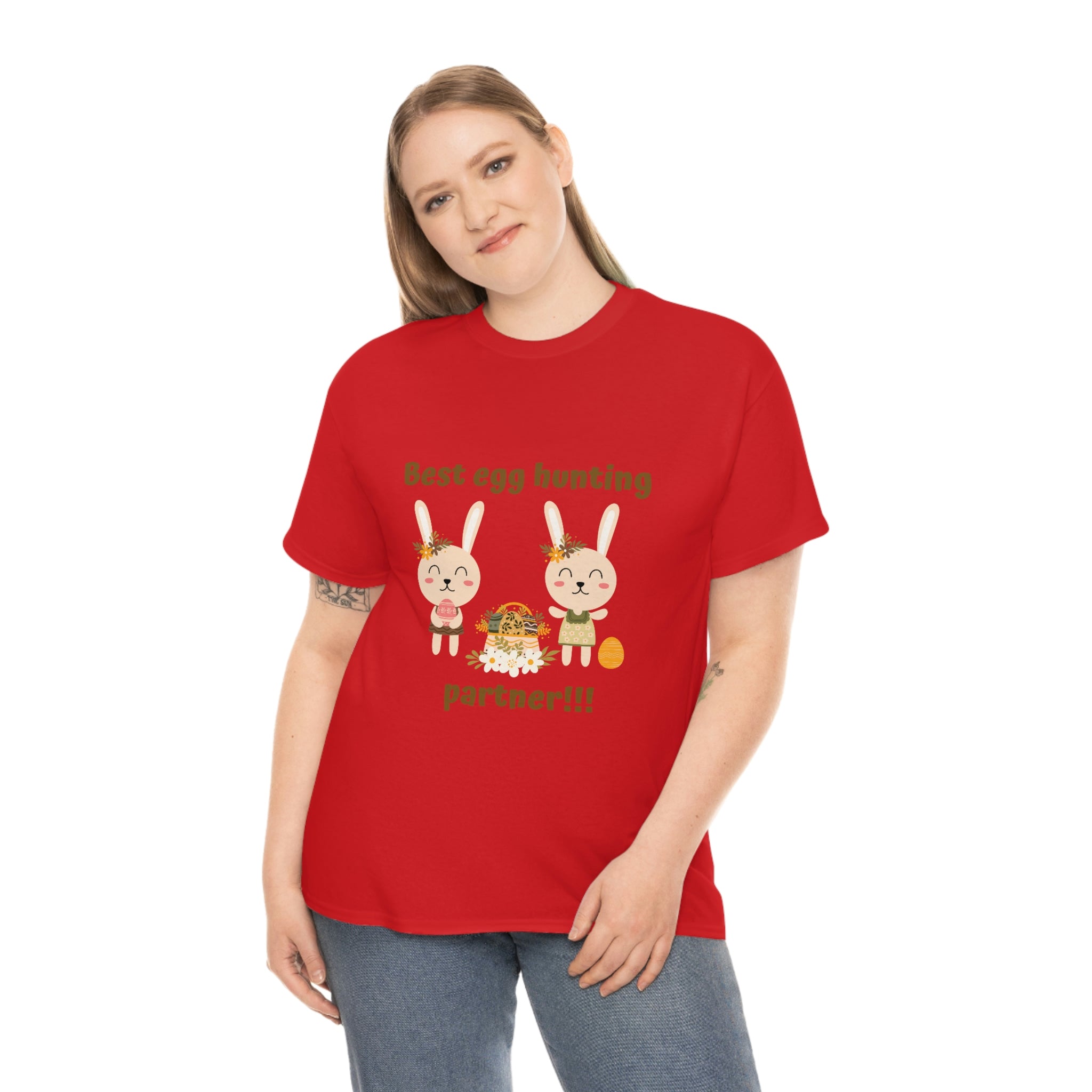 Egg Easter Partner Unisex Heavy Cotton Tee