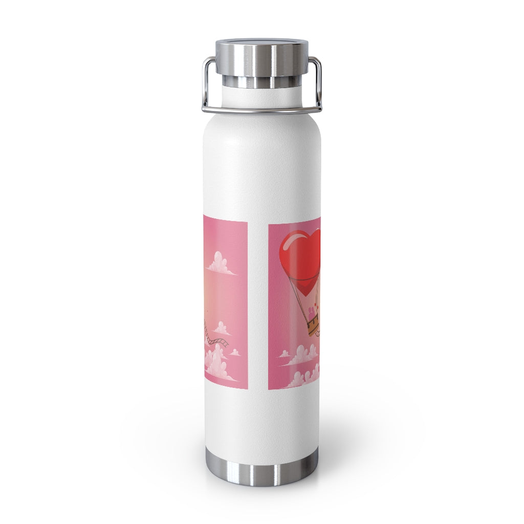 Happy Valentines Day 22oz Vacuum Insulated Bottle