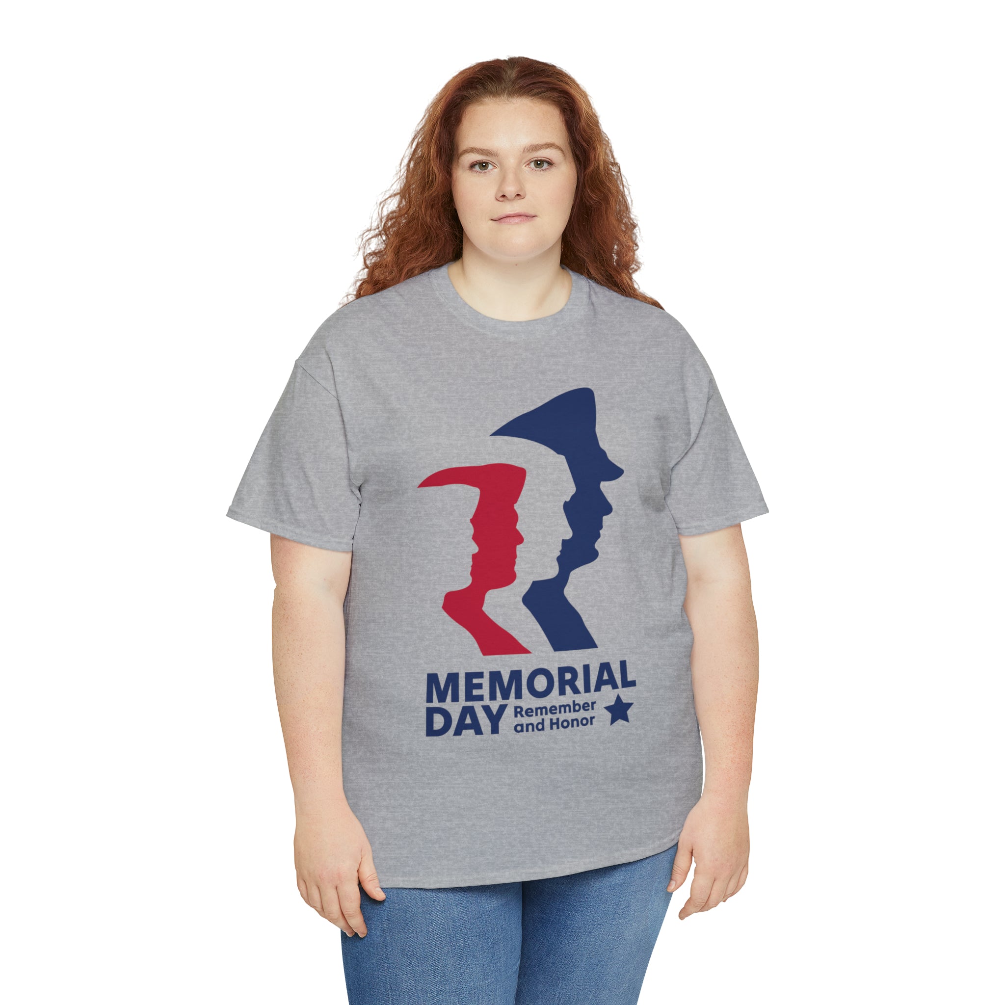 Memorial Day Heroes Unisex Heavy Cotton Tee