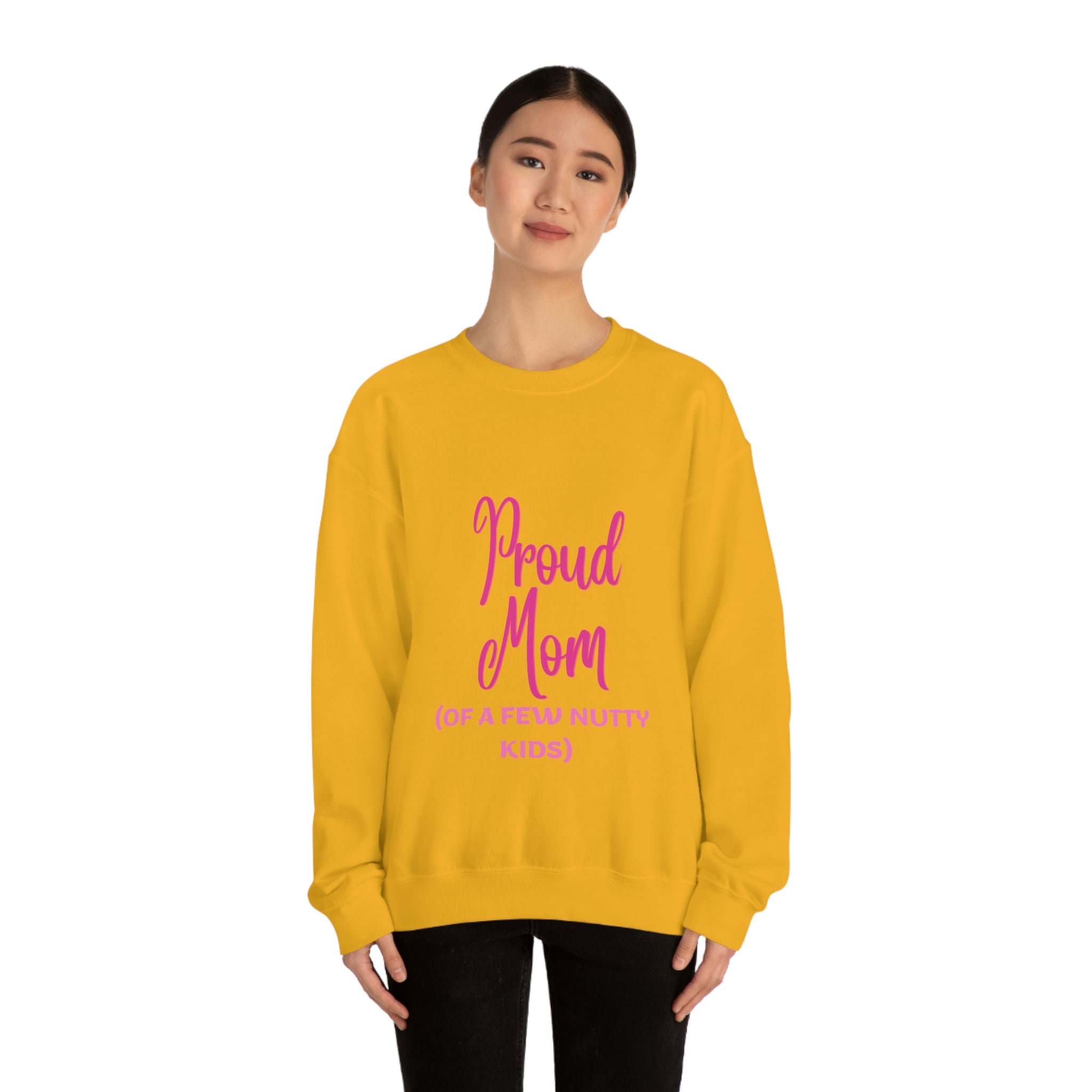 Proud MomUnisex Heavy Blend™ Crewneck Sweatshirt