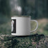 Merry Christmas Kitty Enamel Camping Mug