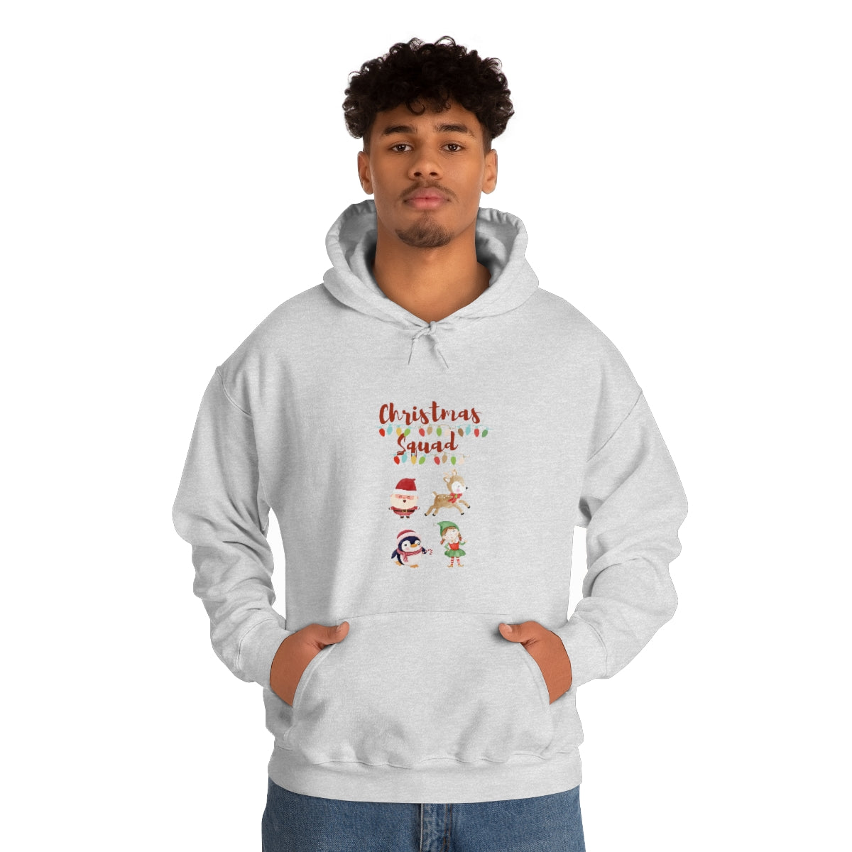 Christmas Squad Unisex Heavy Blend™ Hooded Sweatshirt