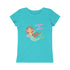 Mermaid At Heart Girls Princess Tee