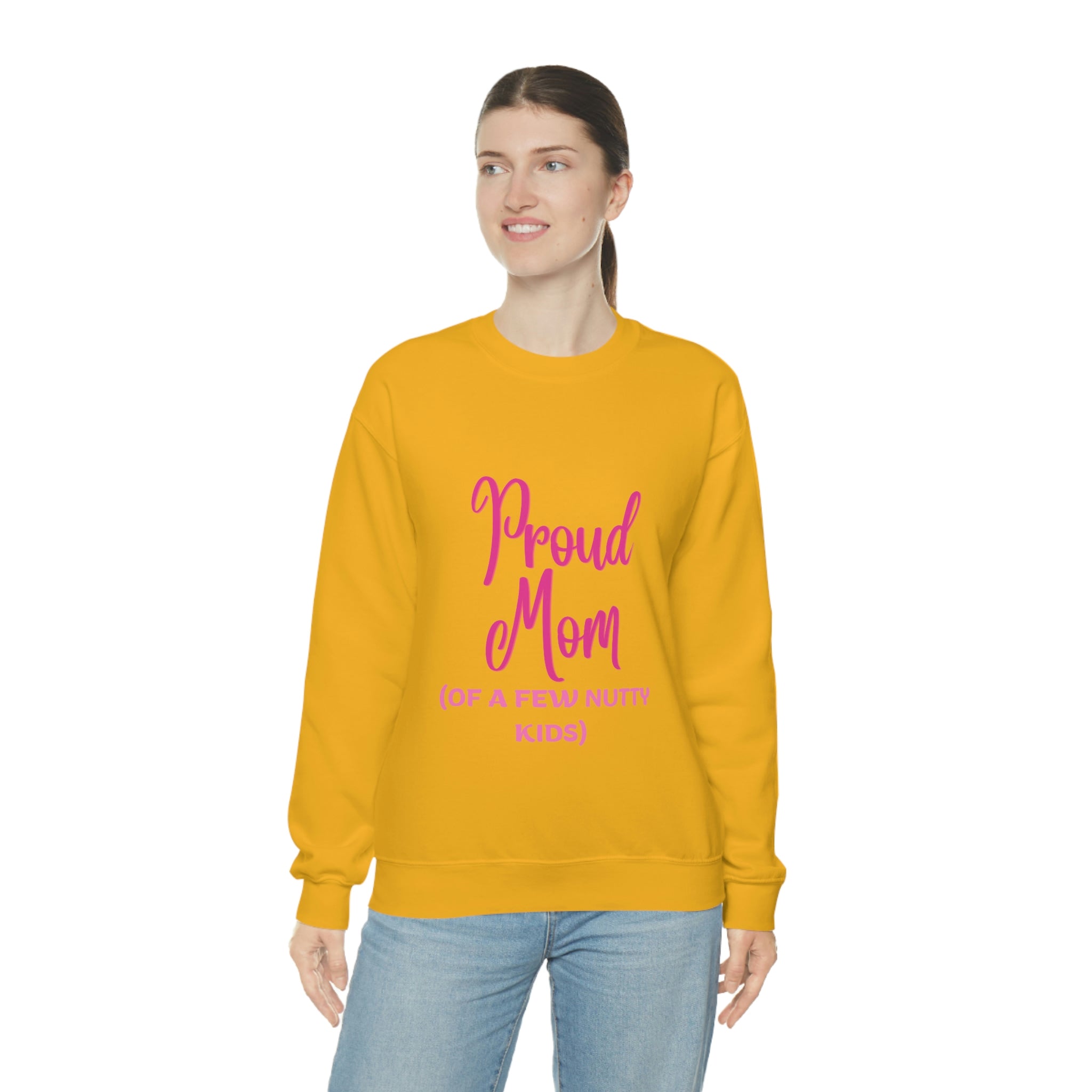 Proud MomUnisex Heavy Blend™ Crewneck Sweatshirt