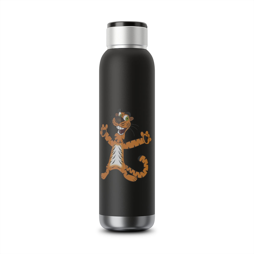 Tiger Soundwave Copper Vacuum Audio Bottle 22oz