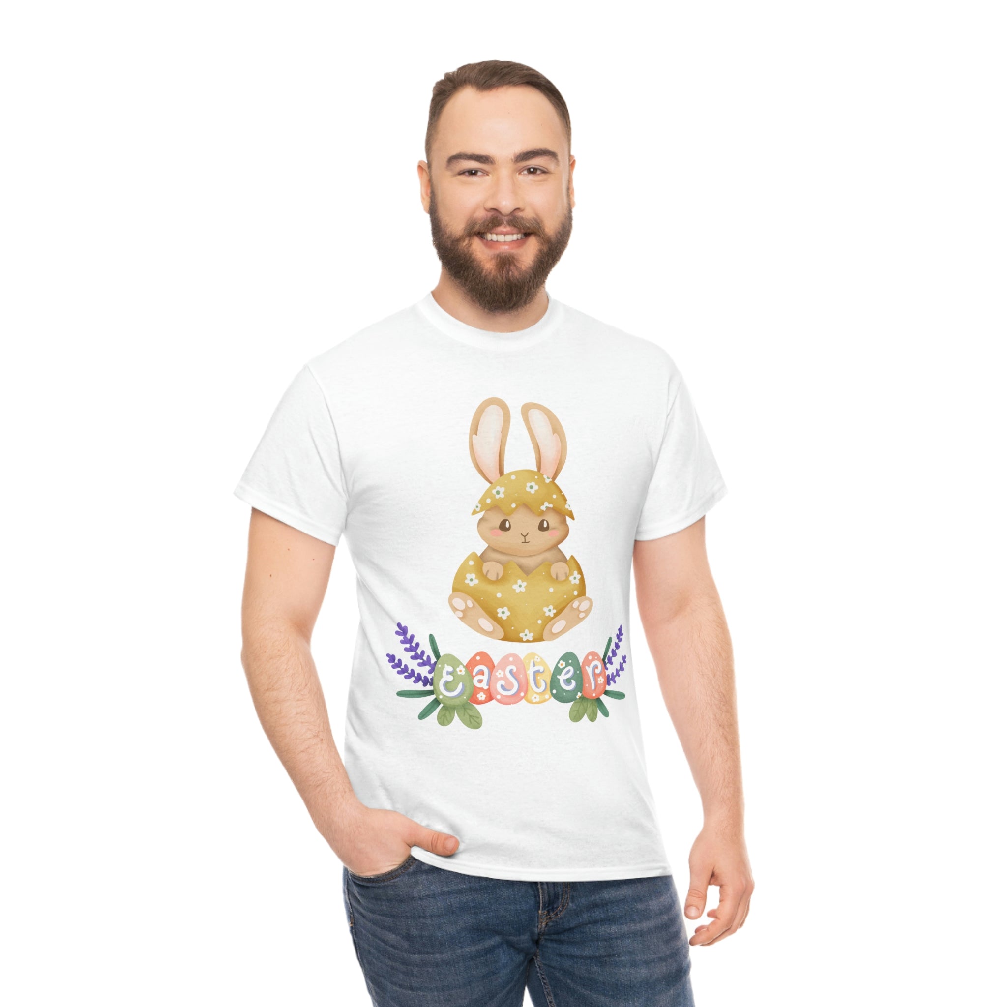 Easter Hunt Is On Unisex Heavy Cotton Tee