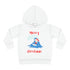 Surfing Santa Toddler Pullover Fleece Hoodie