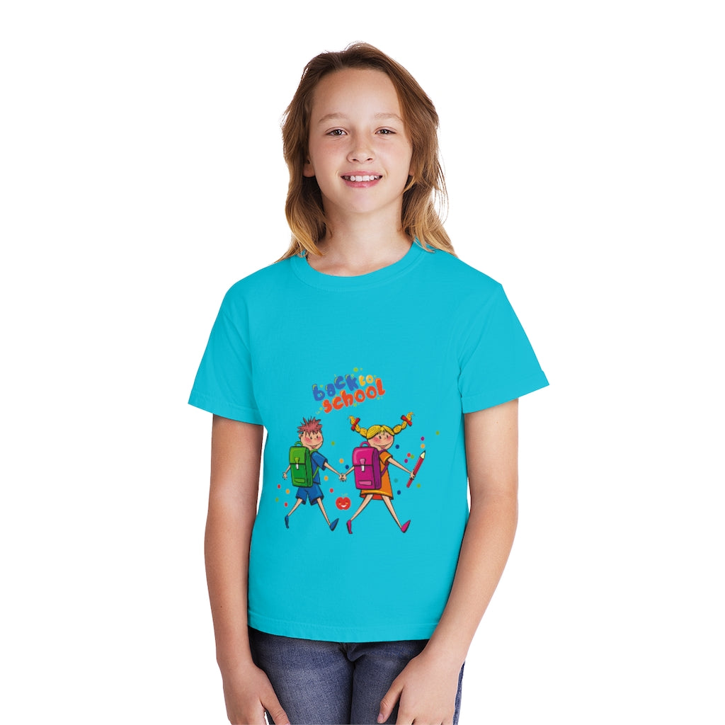 Back to School Kids Youth Midweight Tee