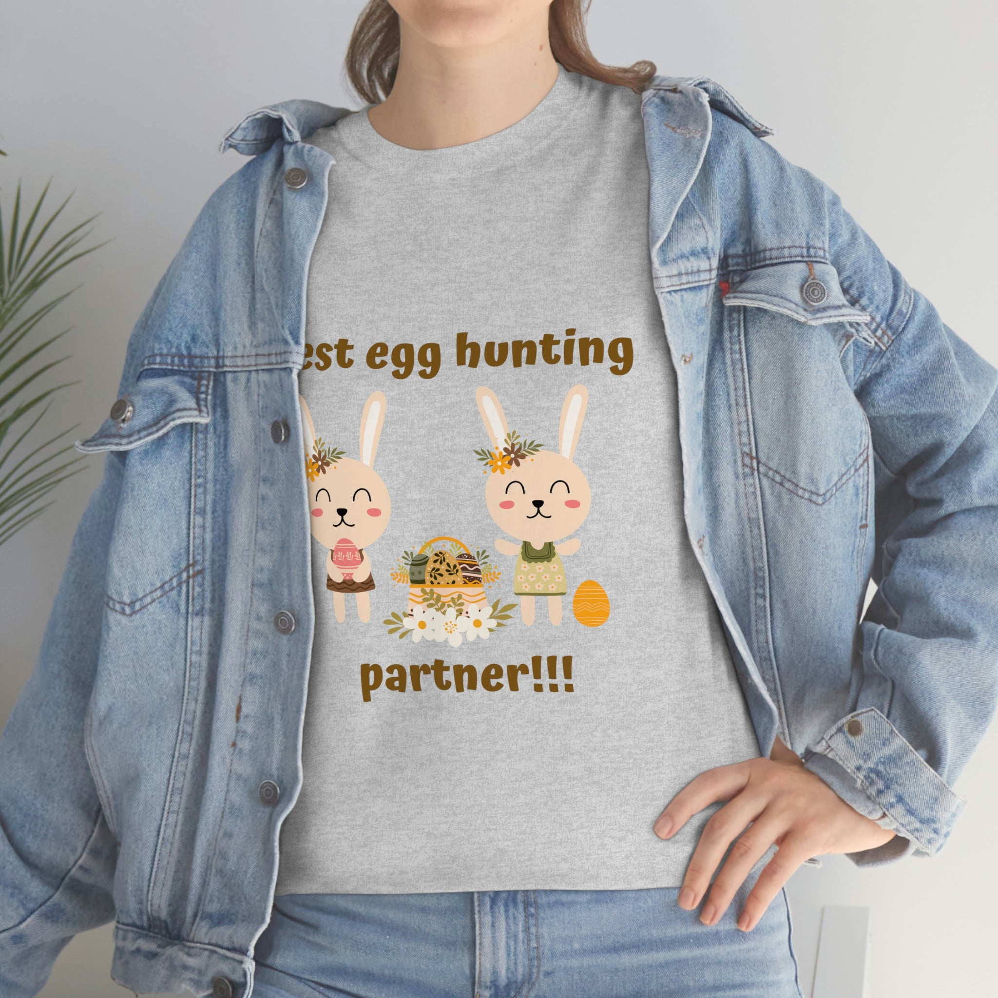 Egg Easter Partner Unisex Heavy Cotton Tee