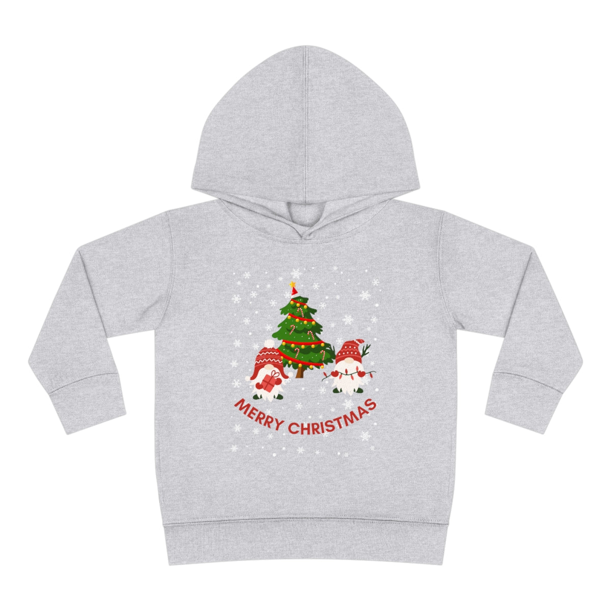 Merry & Bright Holidays ChristmasToddler Pullover Fleece Hoodie