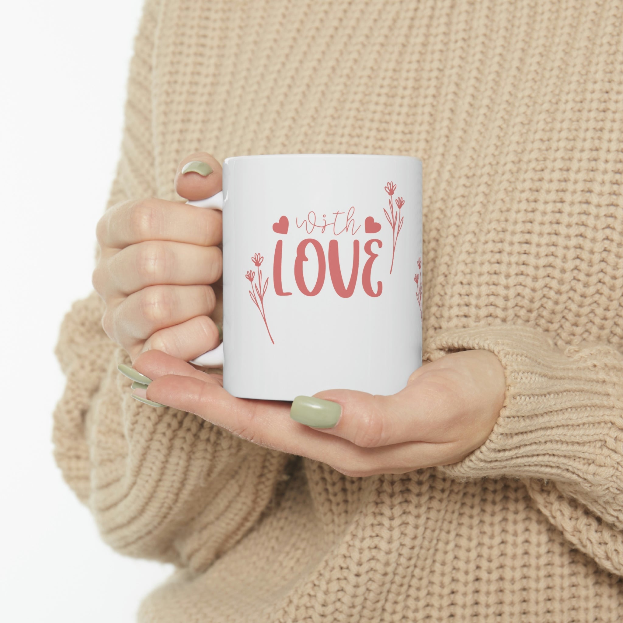 With Love Ceramic Mug 11oz