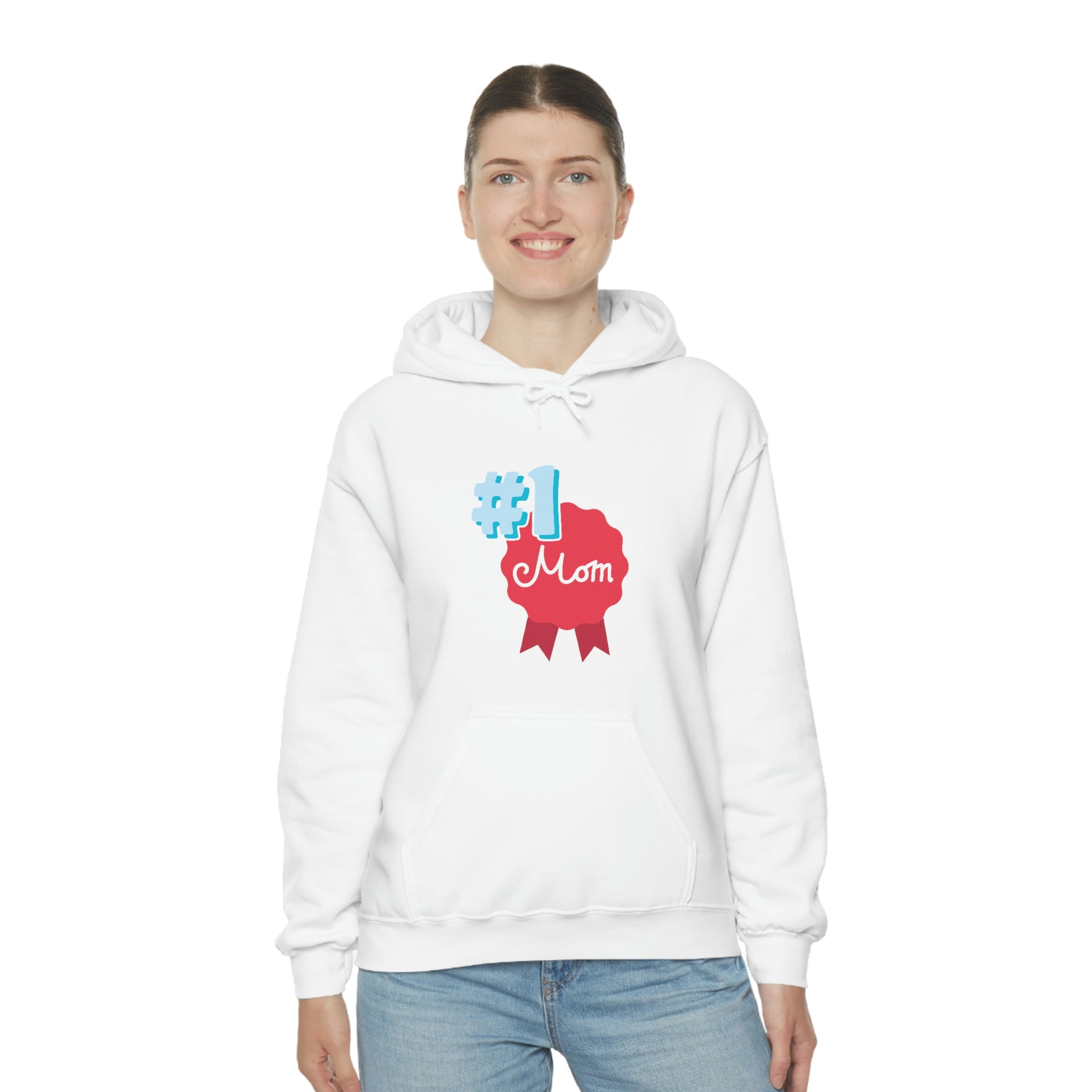Mom You're No.1 Unisex Heavy Blend™ Hooded Sweatshirt