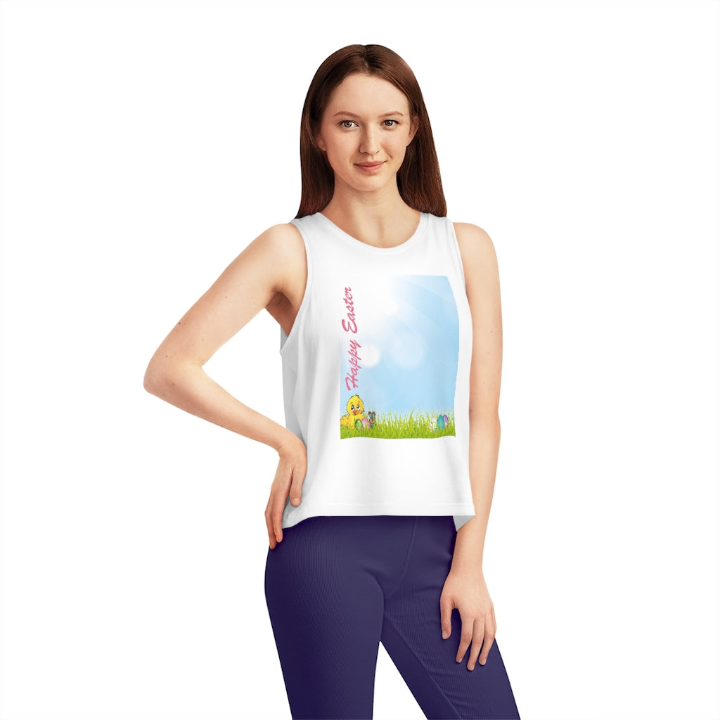 The Happy Valentine's Day Women's Dancer Cropped Tank Top