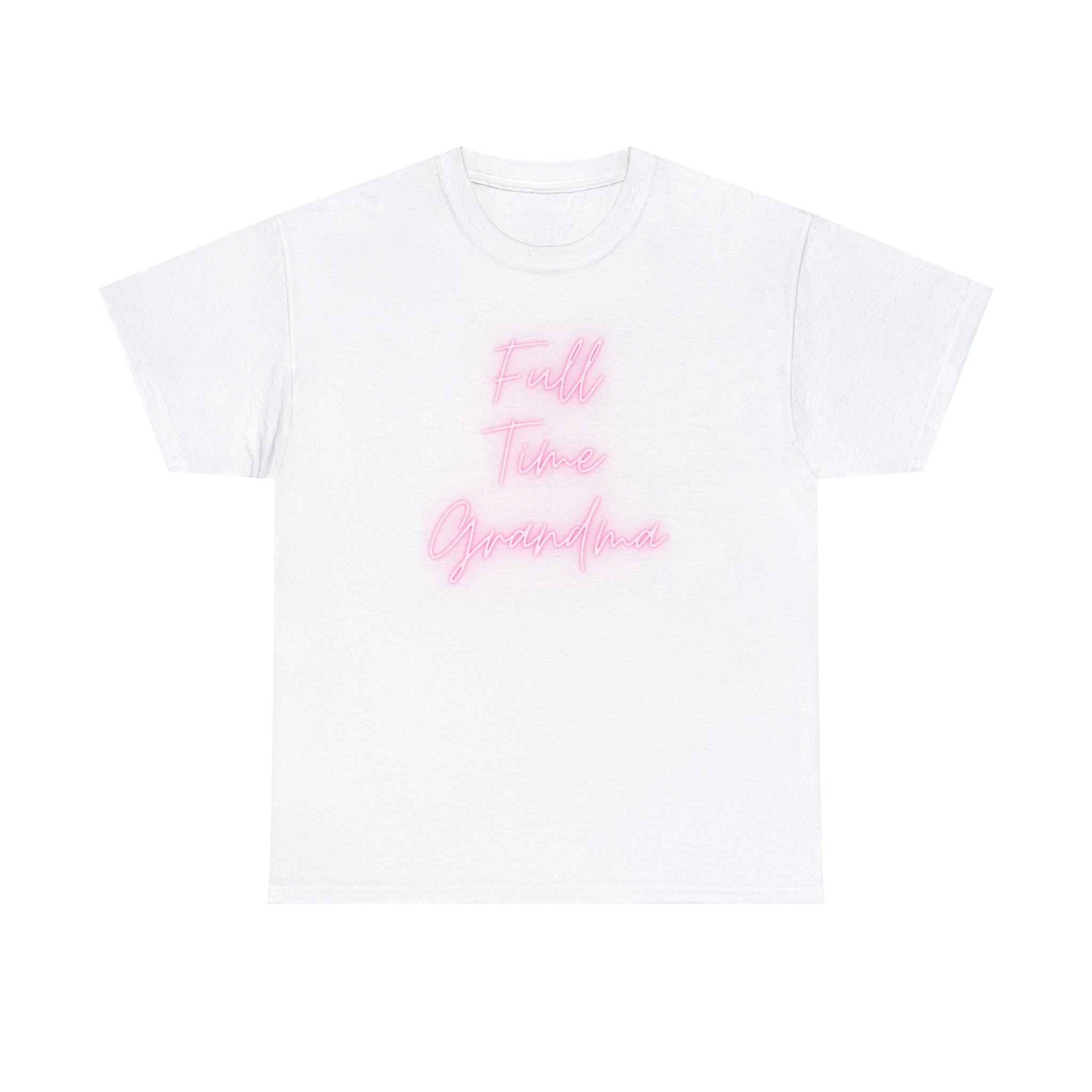 Full Time Grandma Unisex Heavy Cotton Tee