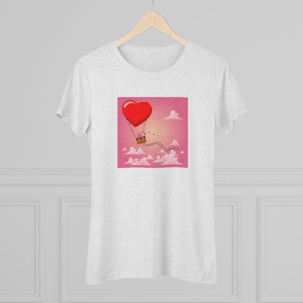 Happy Valentine's Day Women's Triblend Tee