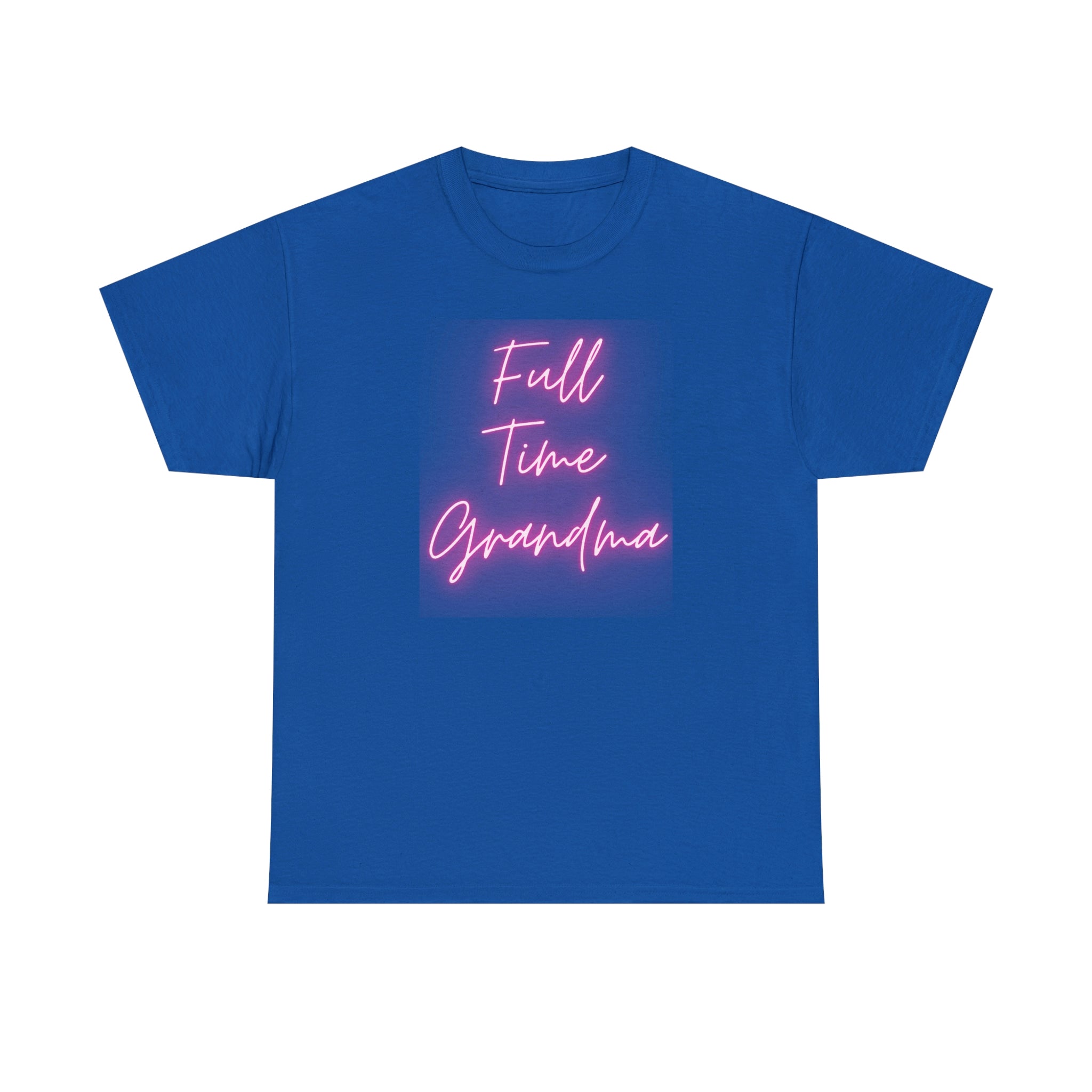 Full Time Grandma Unisex Heavy Cotton Tee