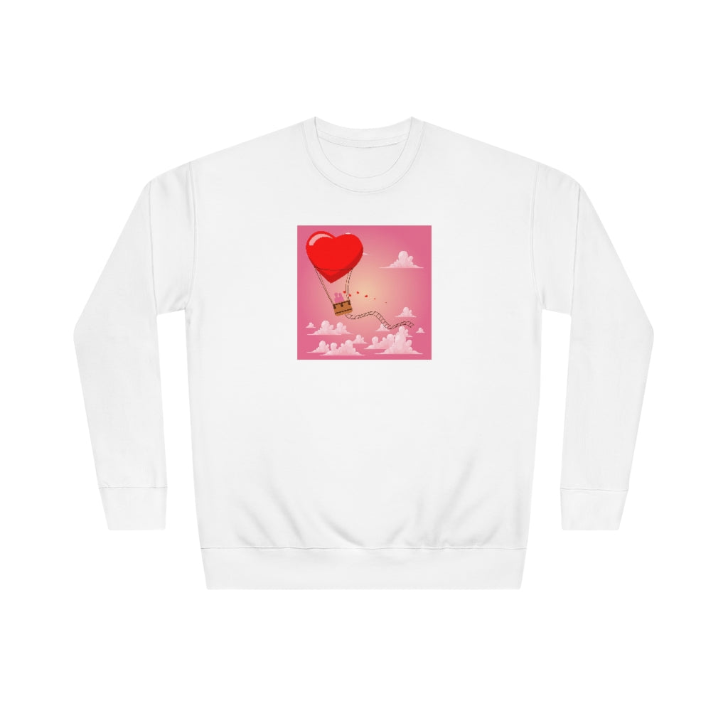 Happy Valentine's Day Unisex Crew Sweatshirt