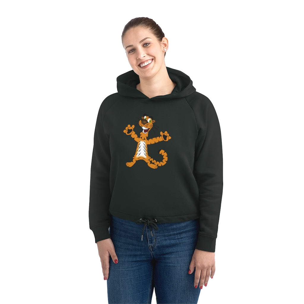 Tiger Women's Bower Cropped Hoodie Sweatshirt