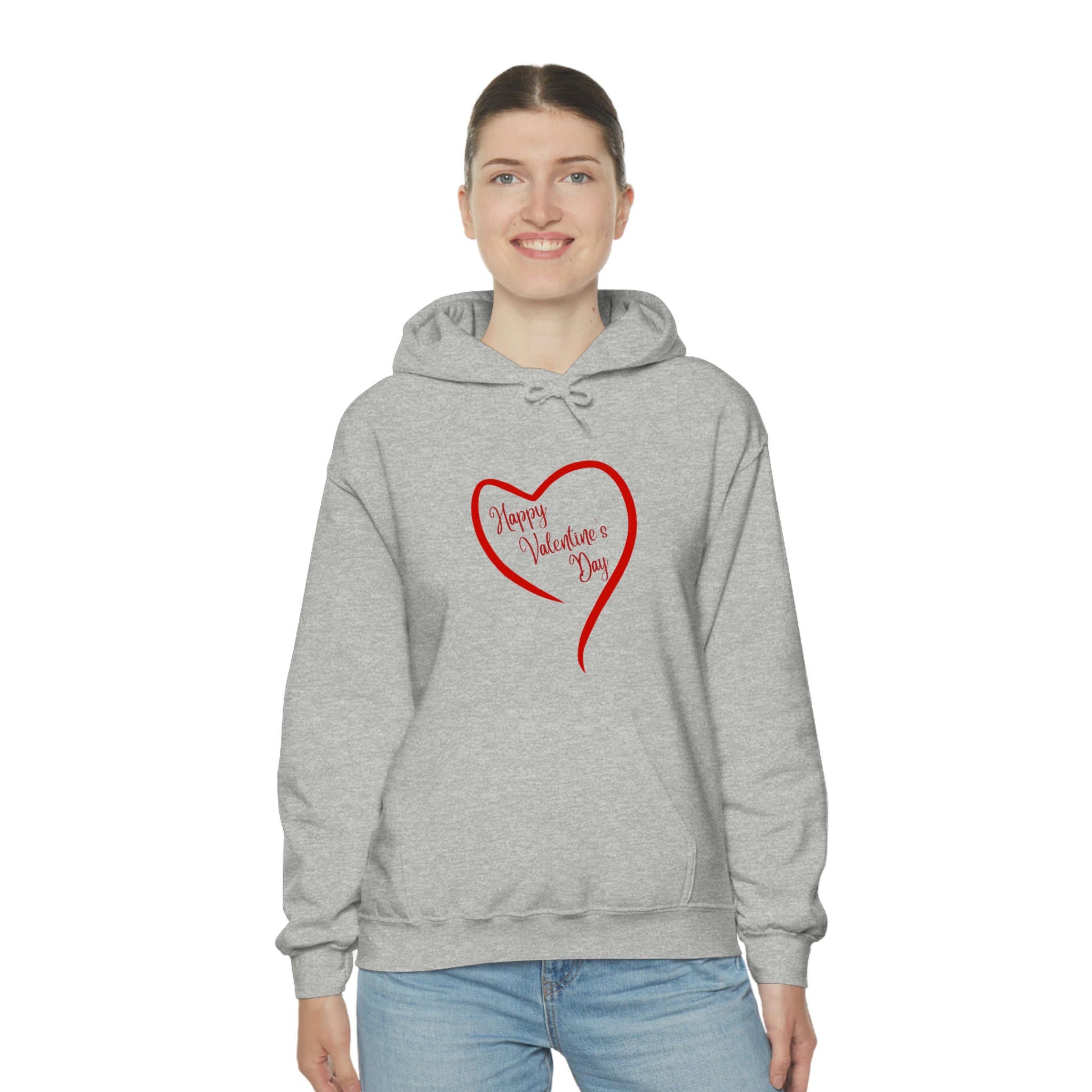 Happy Valentine's Day Unisex Heavy Blend™ Hooded Sweatshirt