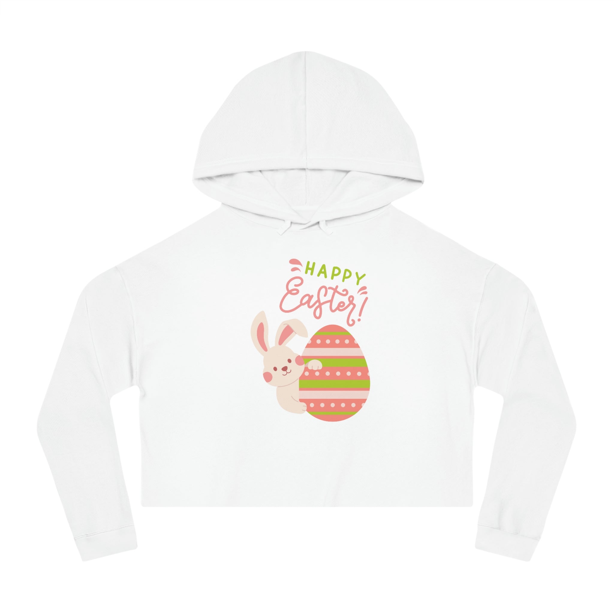 Easter Egg Women’s Cropped Hooded Sweatshirt