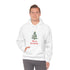 Merry Christmas Tree Unisex Heavy Blend™ Hooded Sweatshirt