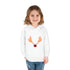 Reindeer ChrstmasToddler Pullover Fleece Hoodie