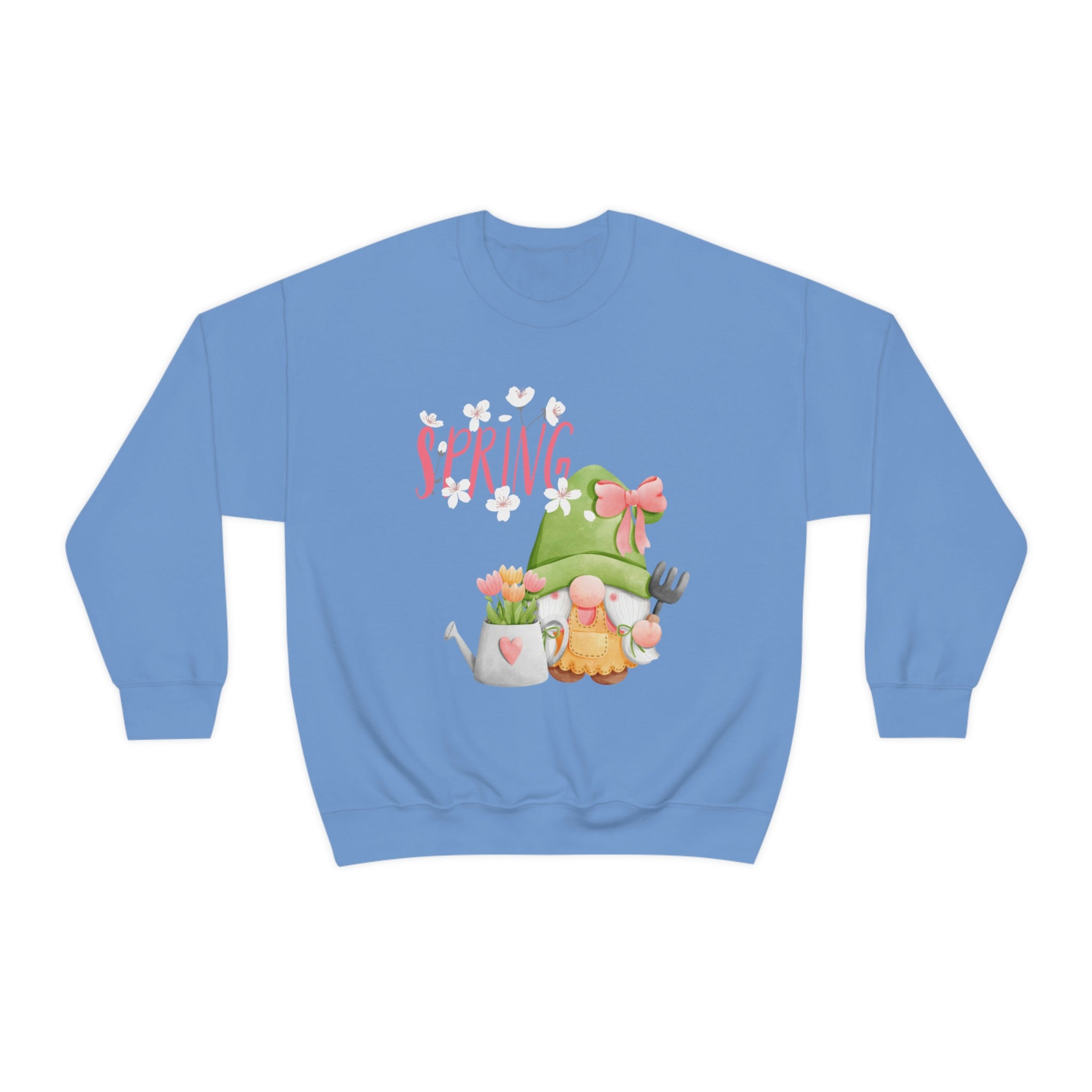 Gnome Happy Spring Unisex Heavy Blend™ Crewneck Sweatshirt