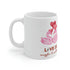 Love Is Snuggles & Cuddles Ceramic Mug 11oz