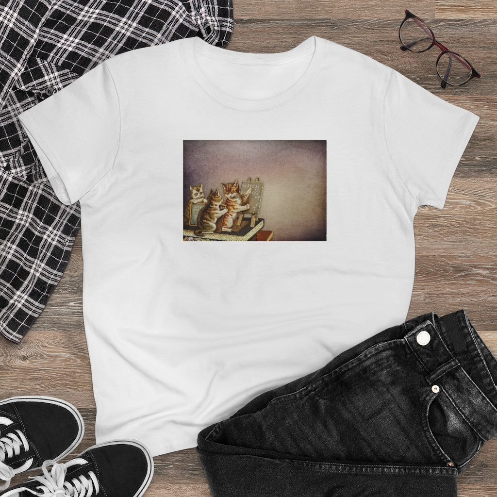 Cats Women's Heavy Cotton Tee