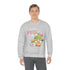 Gnome Happy Spring Unisex Heavy Blend™ Crewneck Sweatshirt