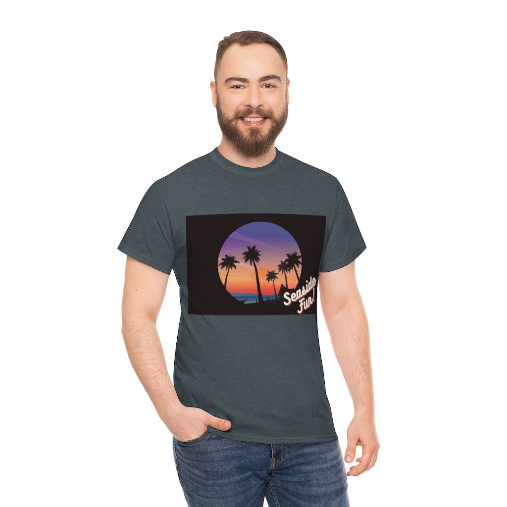 Seaside Fun Unisex Heavy Cotton Tee