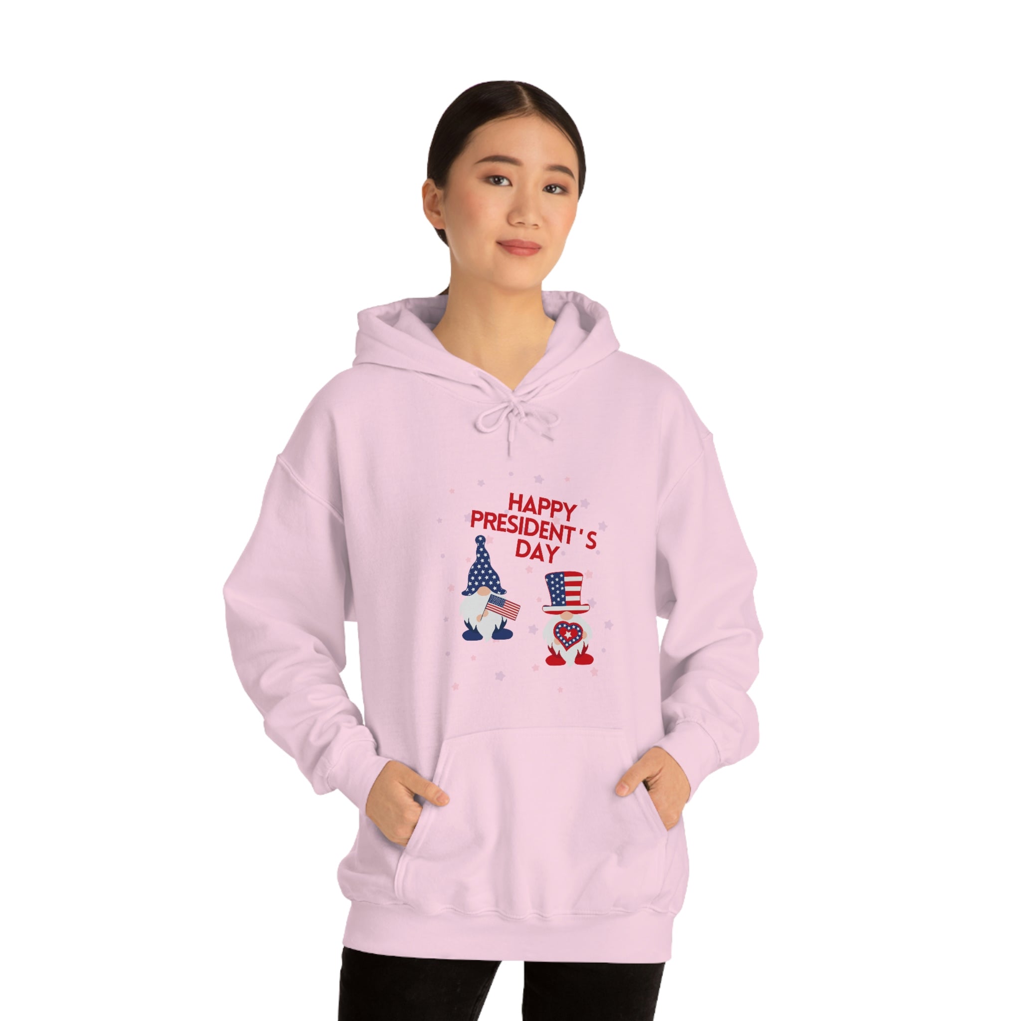 Happy President's Day Gnome Unisex Heavy Blend™ Hooded Sweatshirt