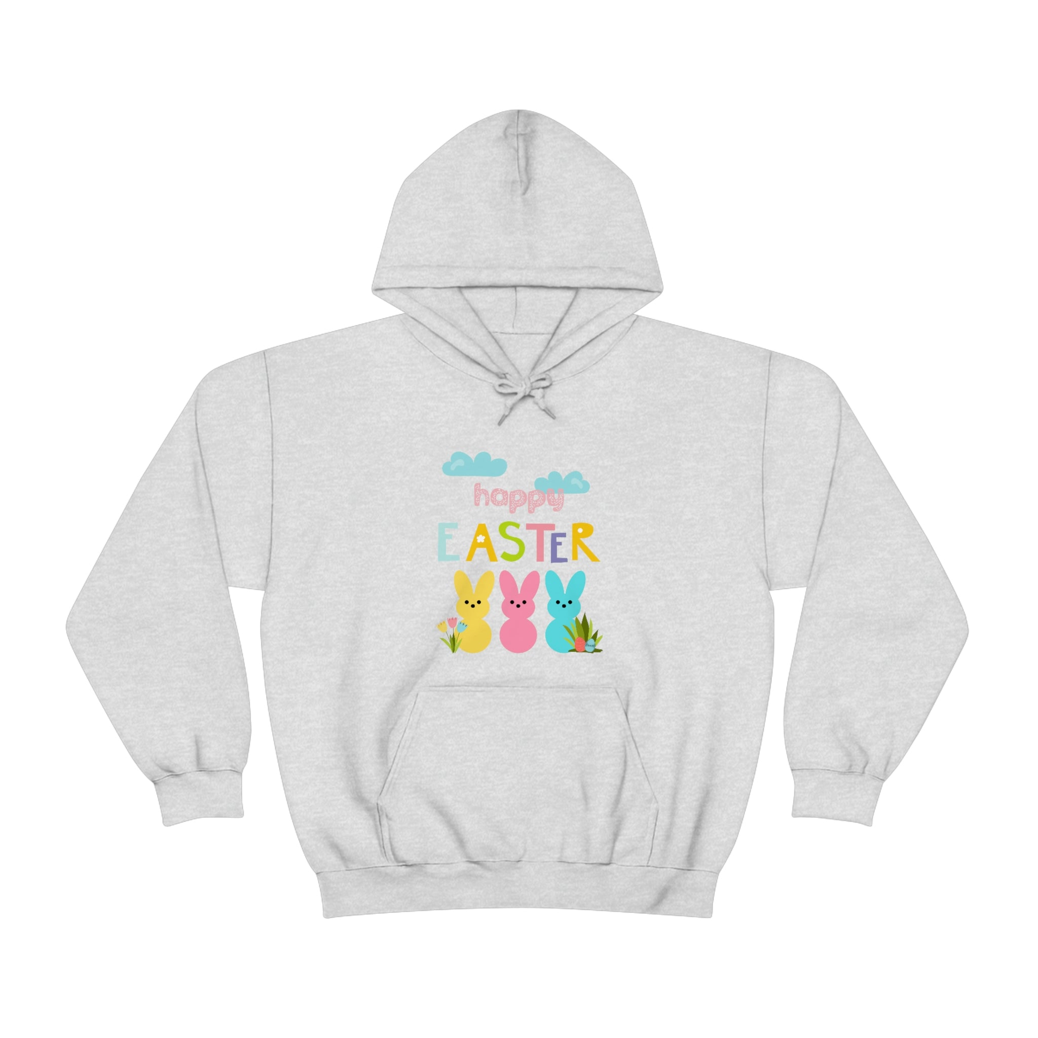 Happy Easter Bunny Unisex Heavy Blend™ Hooded Sweatshirt