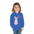 Happy Easter Day Bunny Toddler Pullover Fleece Hoodie