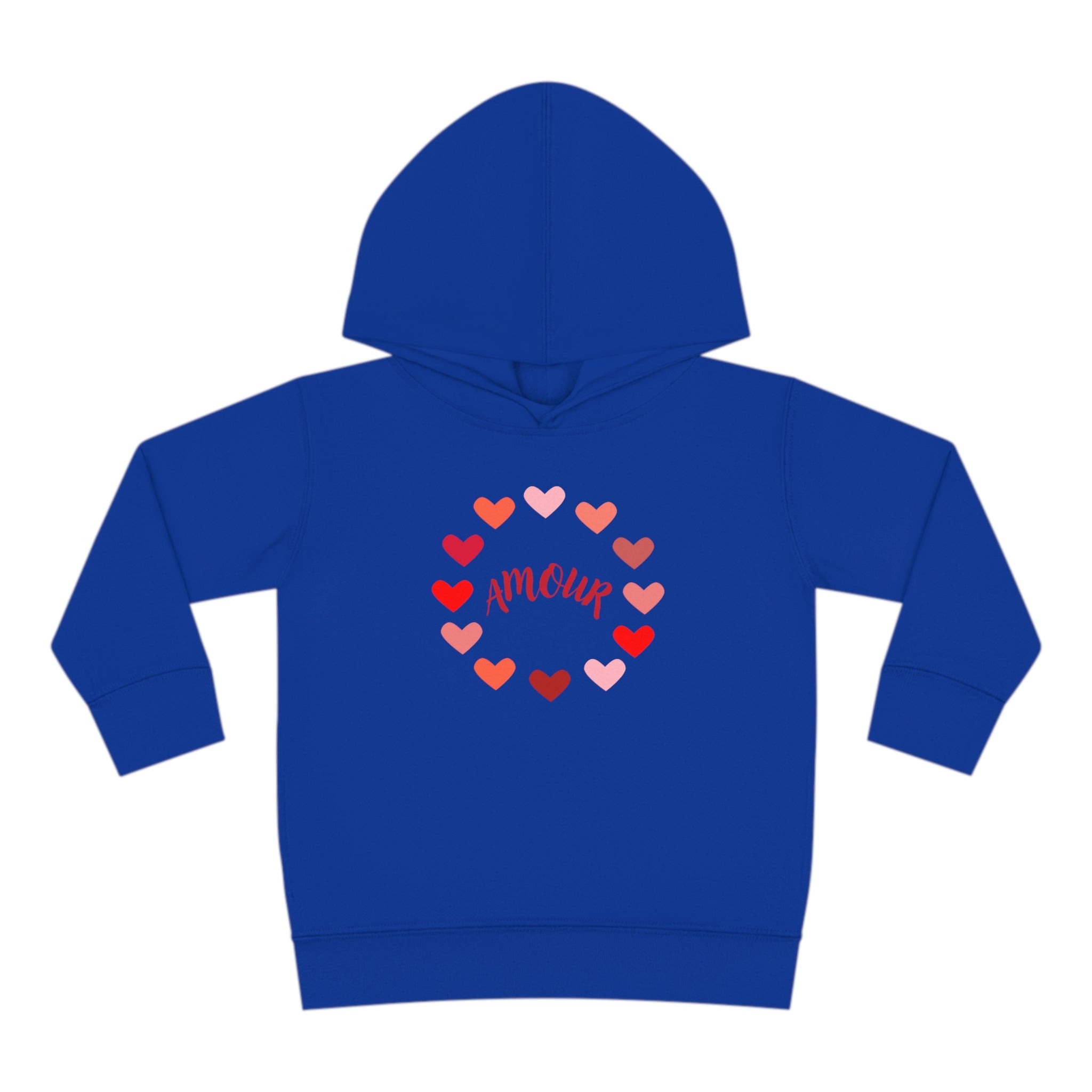 Amour Toddler Pullover Fleece Hoodie