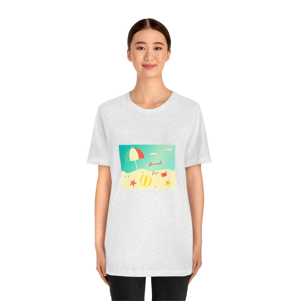 Beach Fun Unisex Jersey Short Sleeve Tee