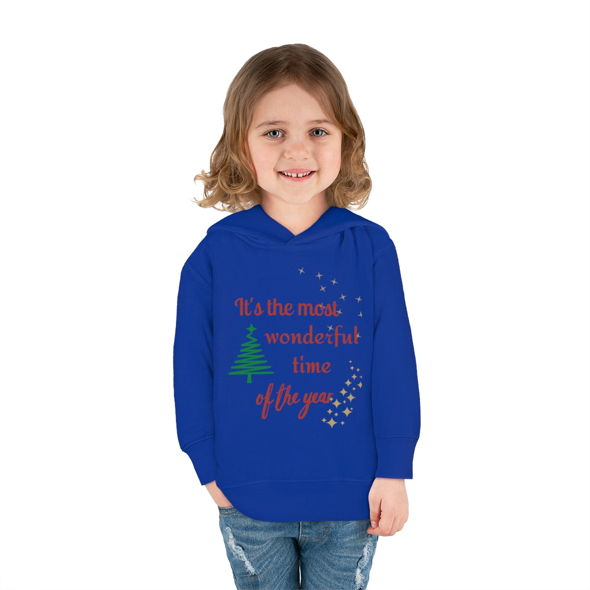 It's The Most Wonderful Time Of The Year Toddler Pullover Fleece Hoodie