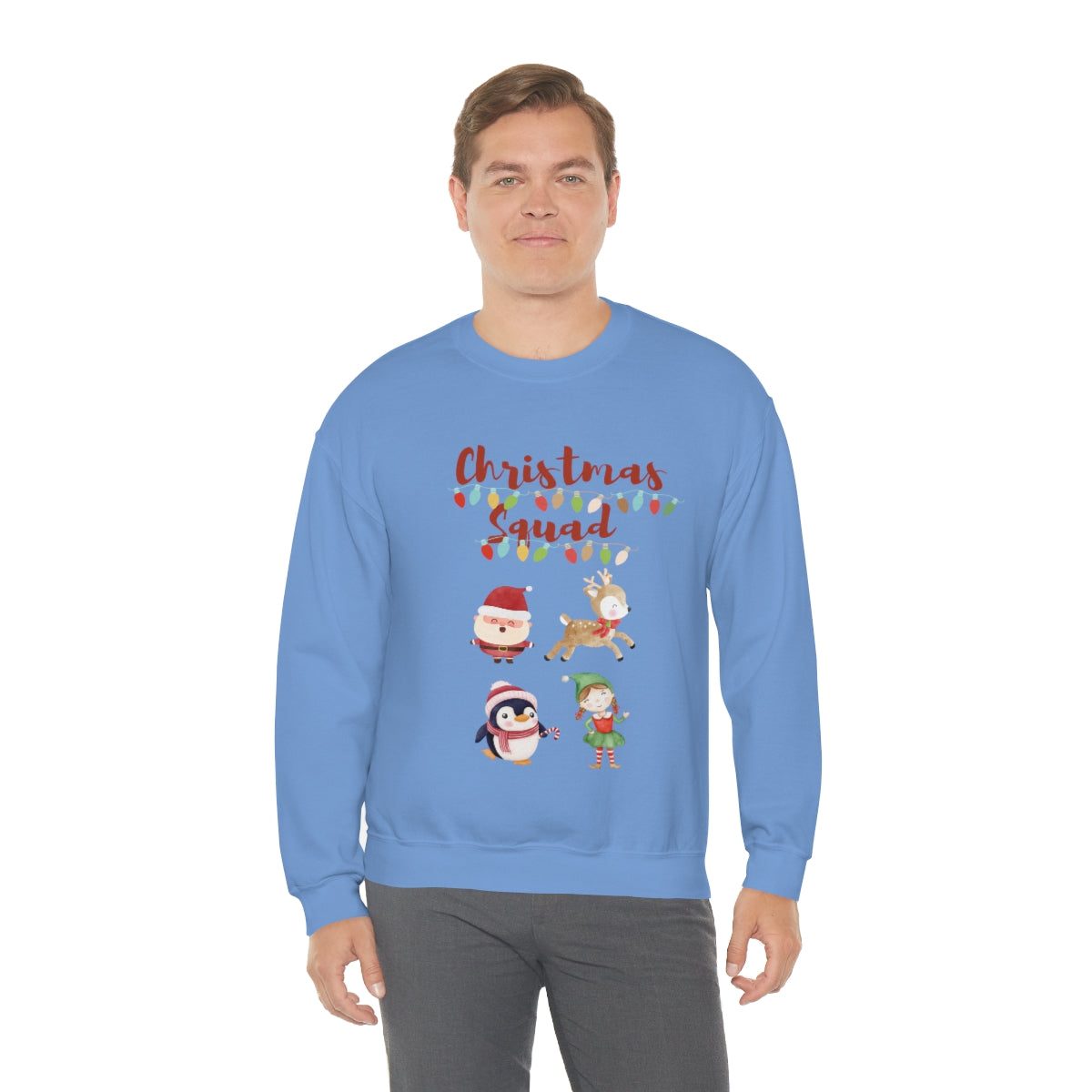 Christmas Squad Unisex Heavy Blend™ Crewneck Sweatshirt