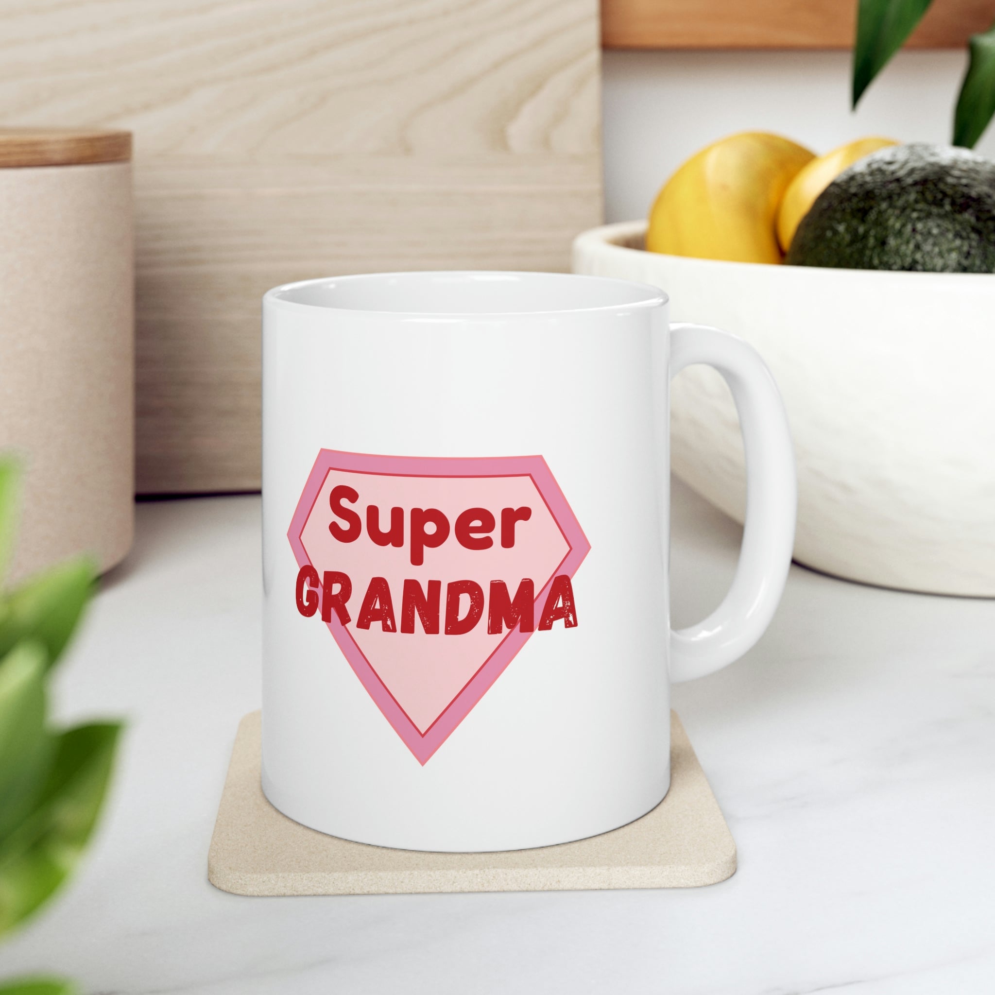 Super Grandma Ceramic Mug 11oz