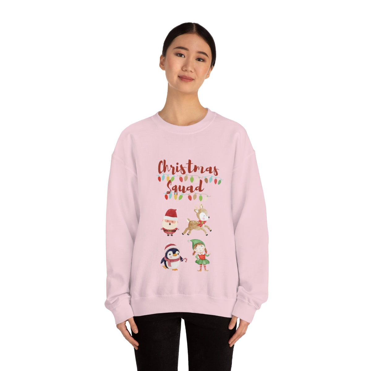 Christmas Squad Unisex Heavy Blend™ Crewneck Sweatshirt