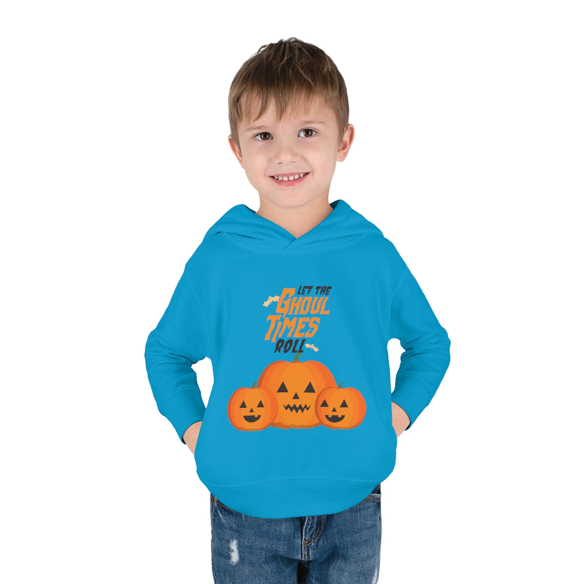 Let The Ghoul Times Roll Toddler Pullover Fleece Hoodie