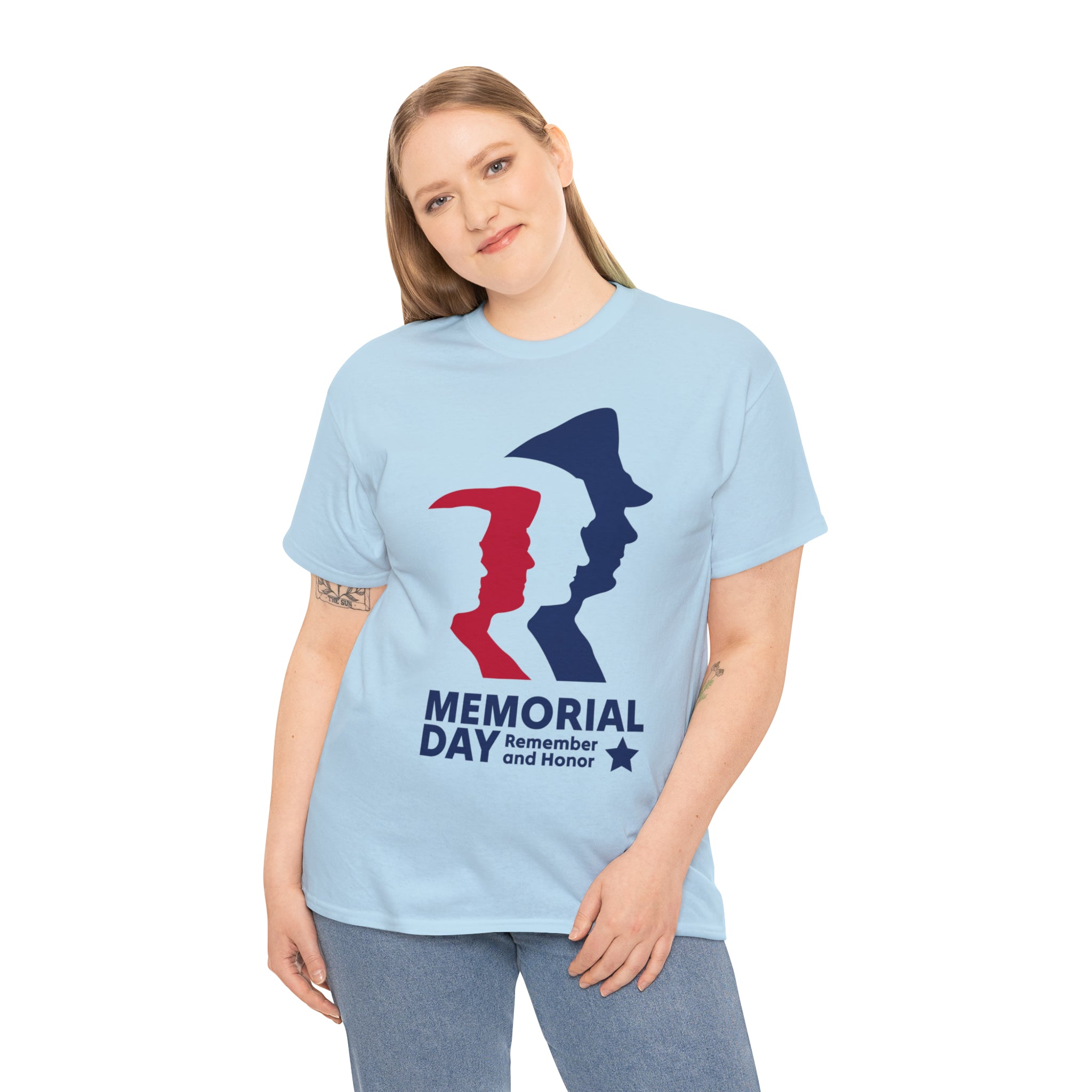 Memorial Day Heroes Unisex Heavy Cotton Tee