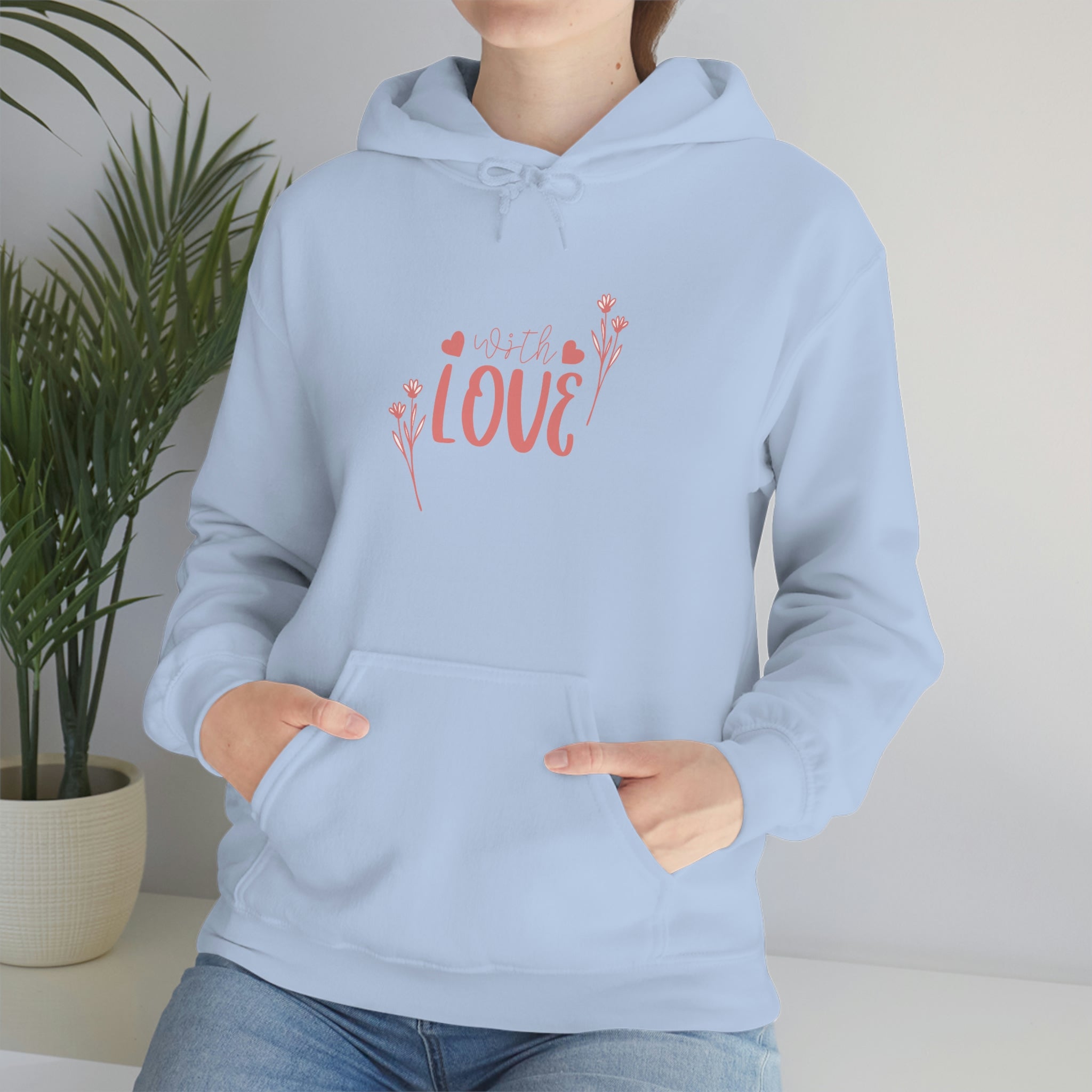 With Love Unisex Heavy Blend™ Hooded Sweatshirt