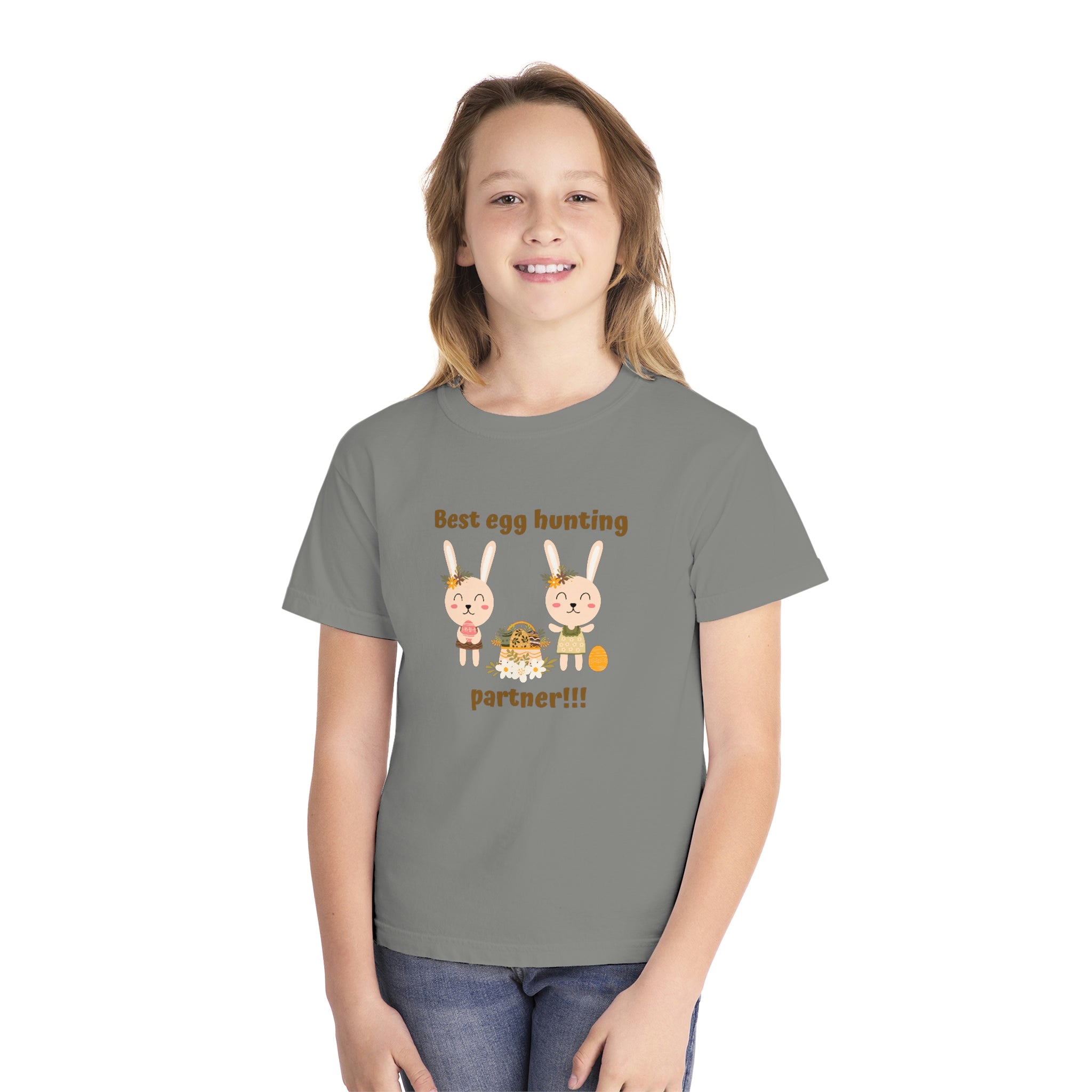 Egg Easter Partner Youth Midweight Tee