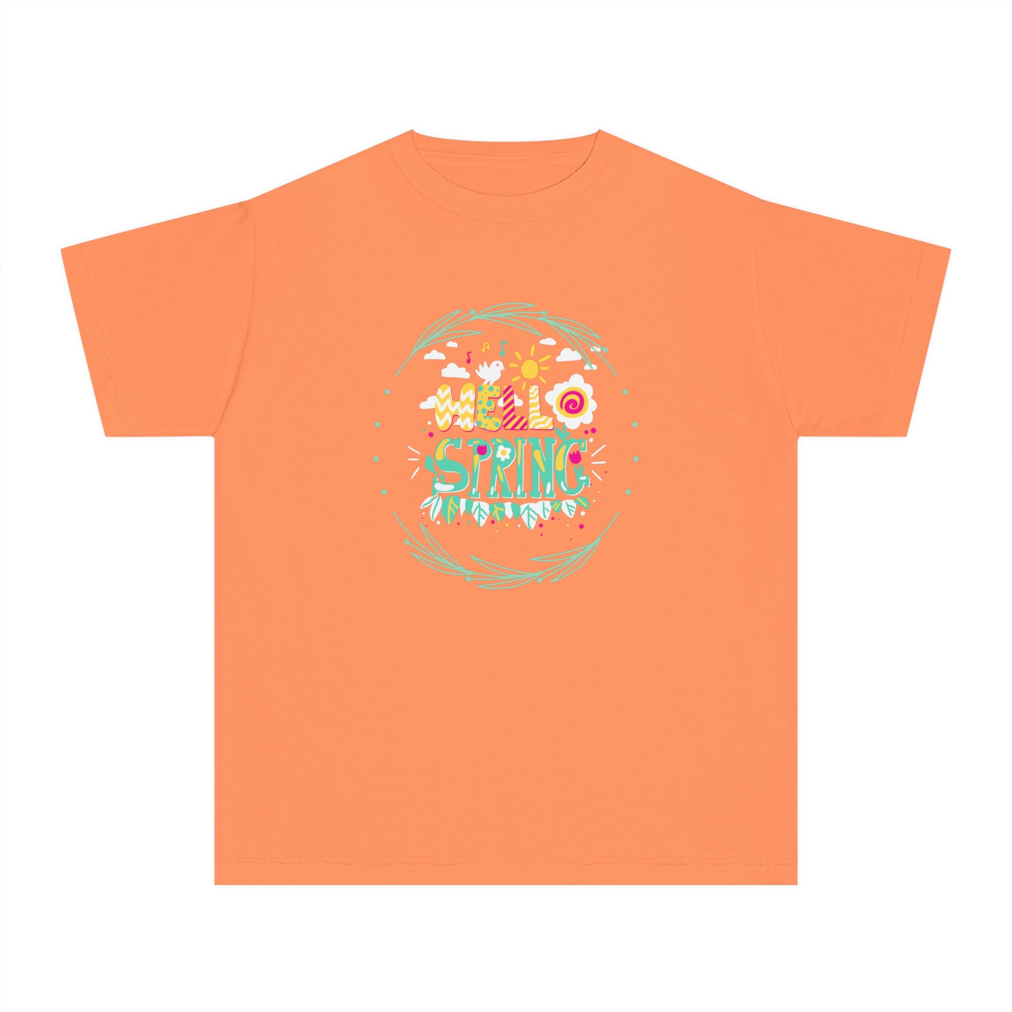 Hello Spring Youth Midweight Tee