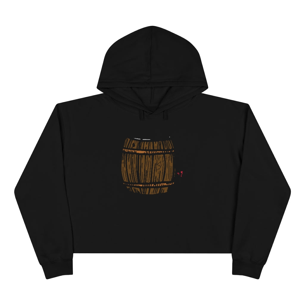 Old Barrel Bear Crop Hoodie