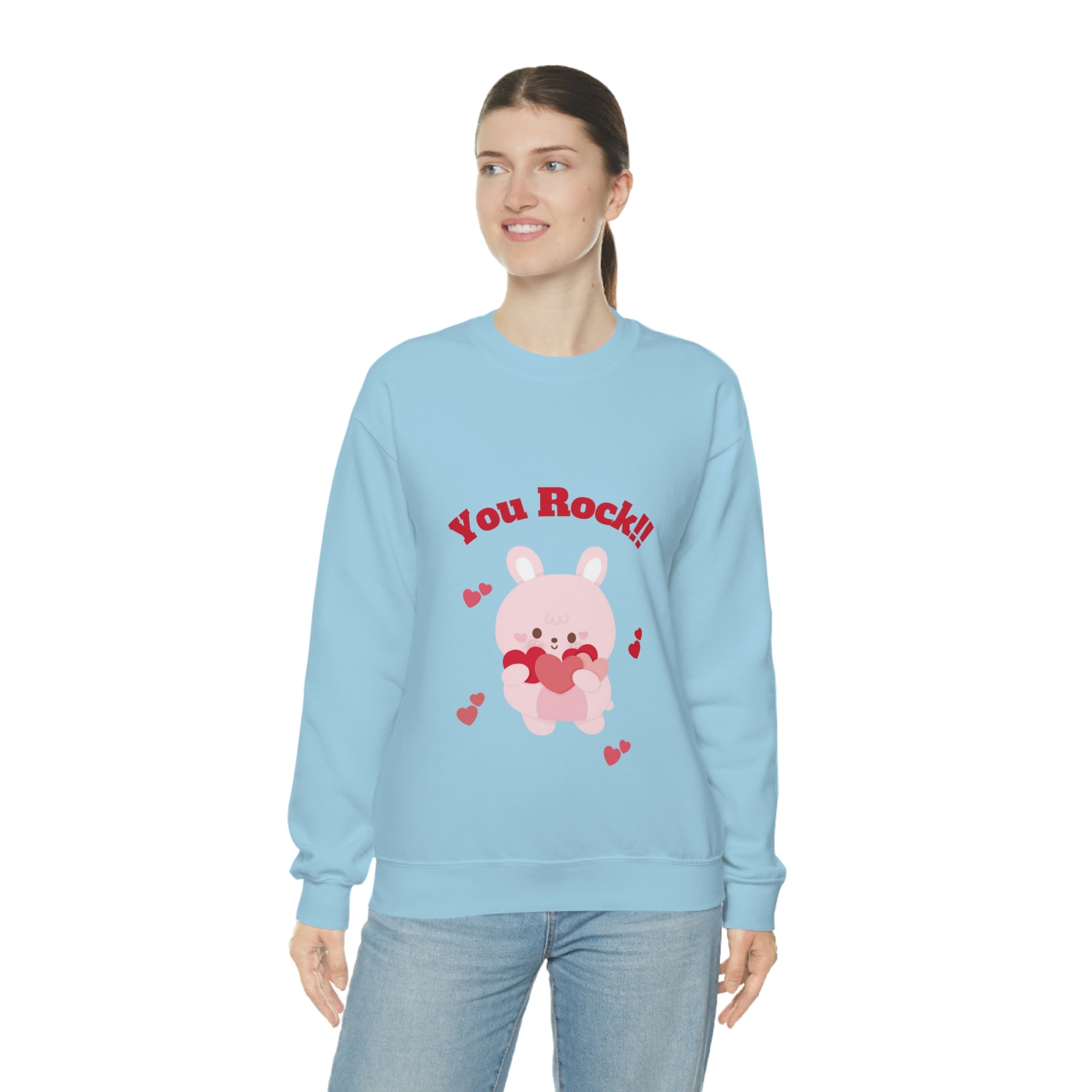 You Rock Unisex Heavy Blend™ Crewneck Sweatshirt