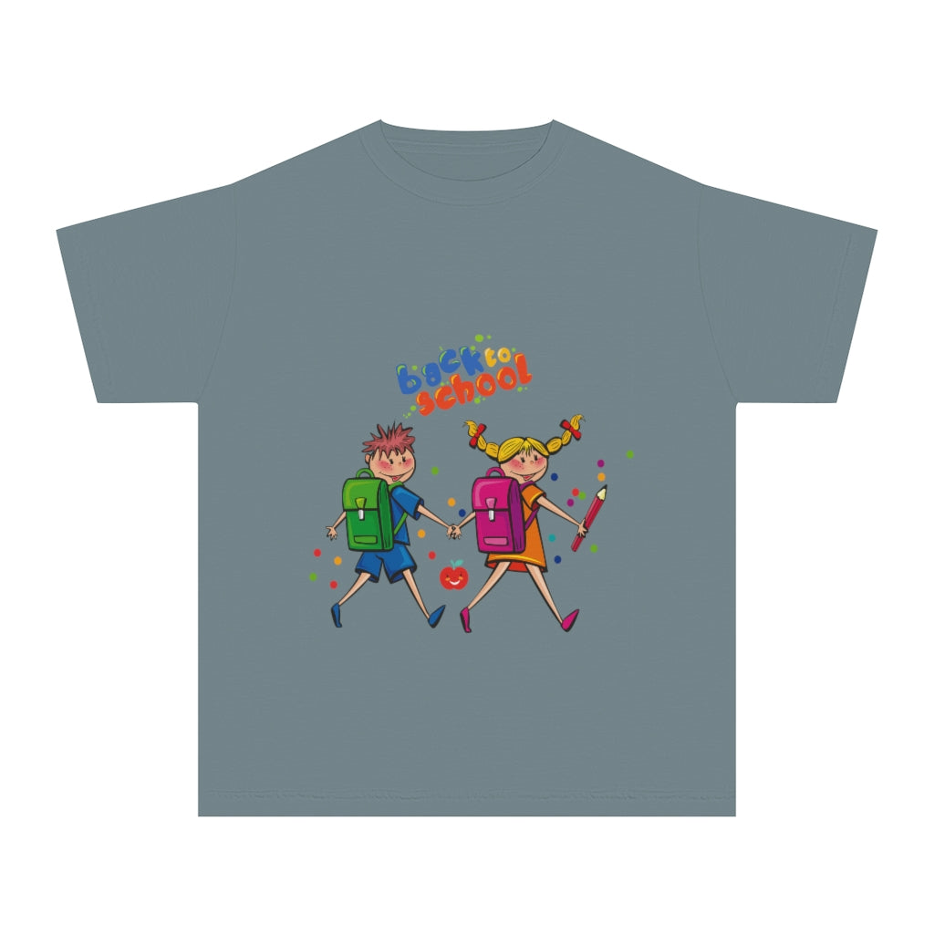 Back to School Kids Youth Midweight Tee