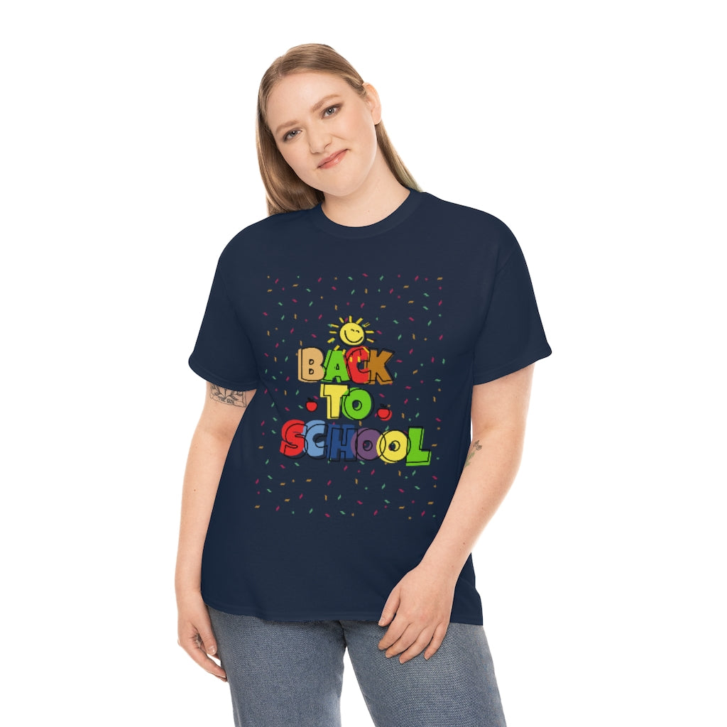 The Sunny Back to School Unisex Heavy Cotton Tee